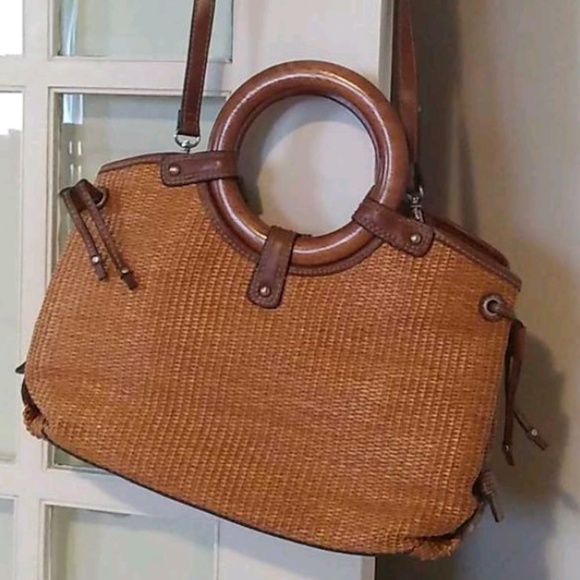 Fossil Handbags - Fossil Straw Handbag